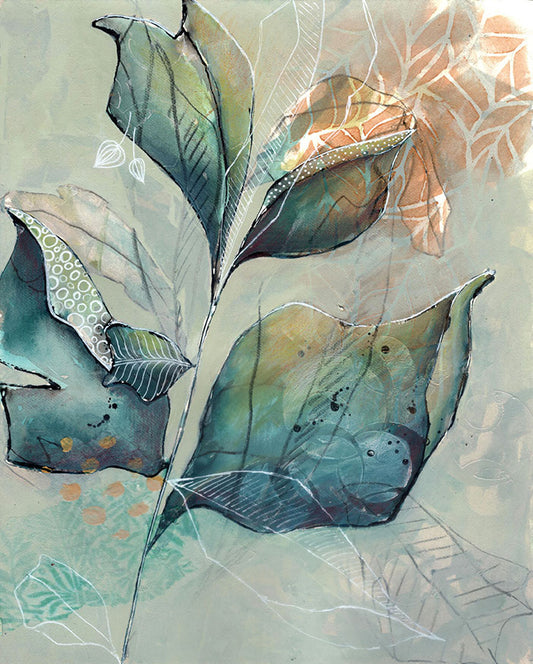 The Lost Forest I - Unframed Original Painting - Carla Jennings Art