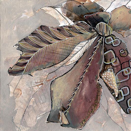 The Lost Garden II - Unframed Original Painting - Carla Jennings Art