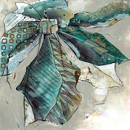 The Lost Garden I - Unframed Original Painting - Carla Jennings Art